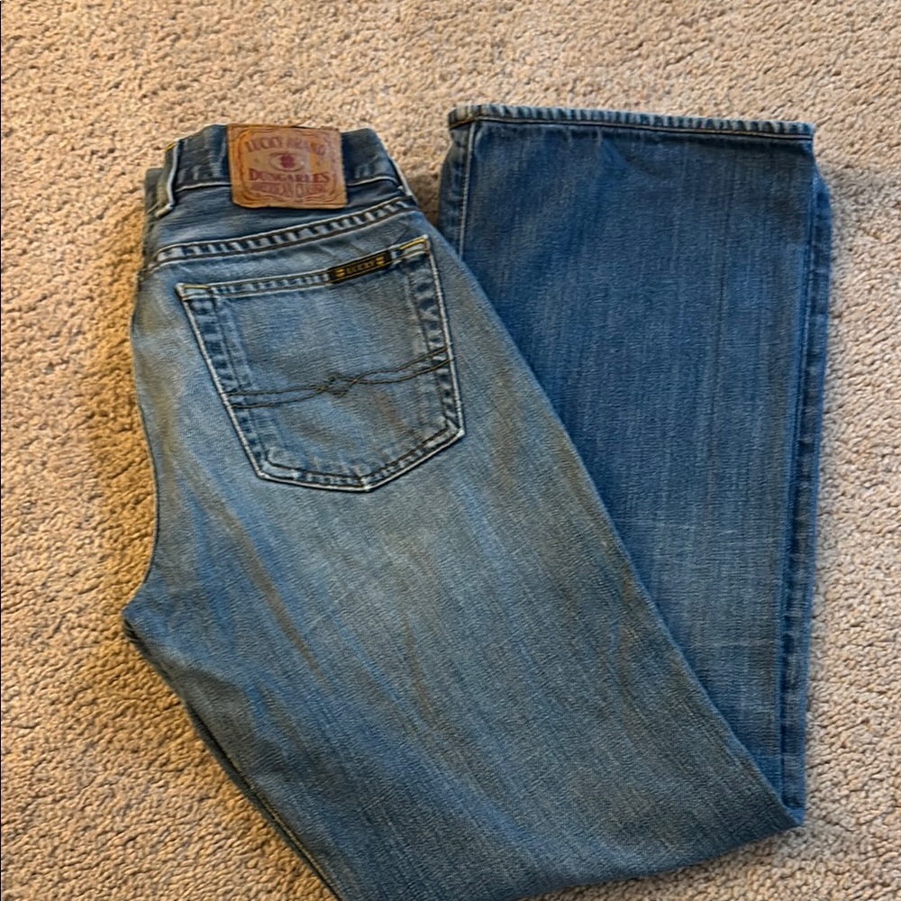 Lucky Brand Blue Straight Jeans Classic Denim